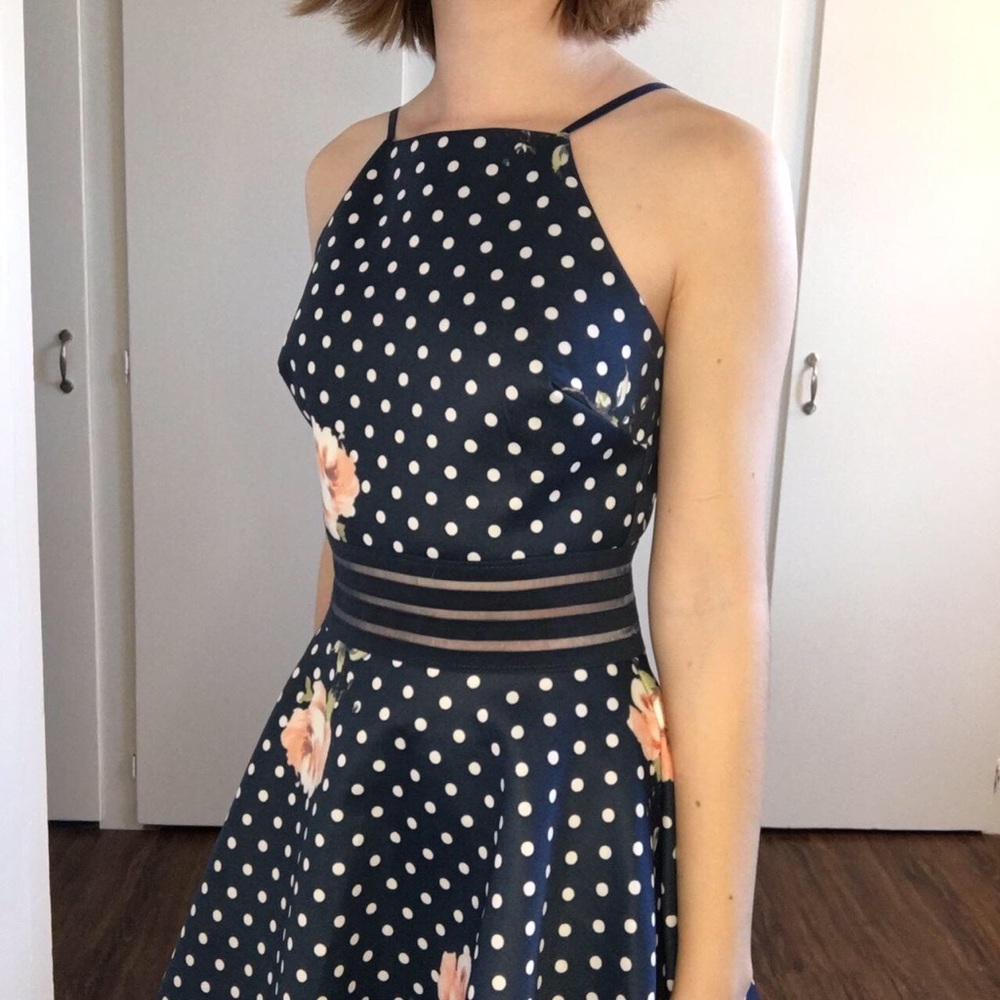 Dark blue city studio size 1 homecoming/formal dress